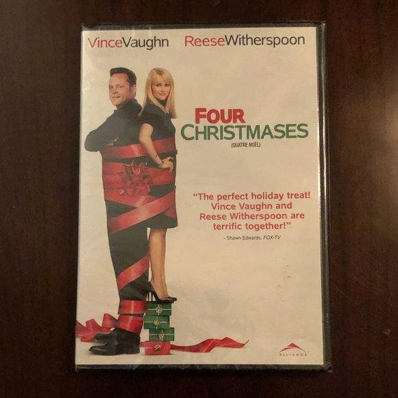 Four Christmases DVD with Vince Vaughn/Reese Witherspoon Full Screen,‎ 20… - Picture 3 of 4